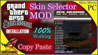 Download  installation  Skin Selector GTA San Andreas PC  Hindi Urdu [upl. by Nhar604]