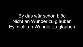 Wincent Weiss An Wunder  Lyrics [upl. by Dave]