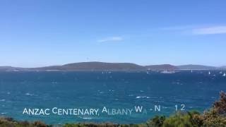 ANZAC Flotilla Reenactment Nov 1 2014 [upl. by Nealey]