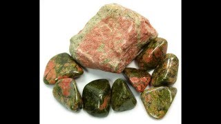 Healing Crystals Unakite Information Video [upl. by Voltz]