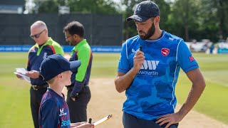 Junior Journo Fynn reports from The Spitfire Ground  Kent Spitfires vs Middlesex [upl. by Austina]