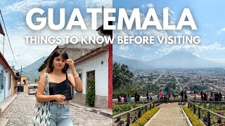 Things To Know Before Visiting Guatemala 🇬🇹 [upl. by Dabbs]