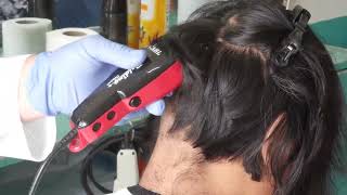 Long hair punishment to undershaved bobcut ✂️ [upl. by Eibrab]