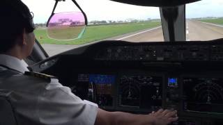 Vietnam Airlines Boeing 7879 Dreamliner Takeoff Cockpit At TanSonNhat [upl. by Schober]