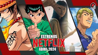 Estrenos de ANIME en NETFLIX Abril 2024 [upl. by Jeraldine]