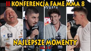 II KONFERENCJA FAME MMA 8 NAJLEPSZE MOMENTY cz33 [upl. by Erdnoed978]