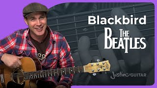 Blackbird Guitar Lesson  The Beatles  Accurate amp Detailed [upl. by Nugent73]