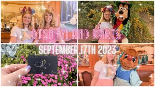 ENCOUNTER WITH GOOFY AND AUBERGE DE CENDRILLON  DISNEYLAND PARIS VLOG  SEPTEMBER 17th 2023 [upl. by Garrott]