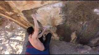 Fingerhut V10  Joes Valley Utah  Bouldering [upl. by Nylrahc]