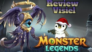 Review Visiel Talento Soporte de oscuridad 3  Monster Legends [upl. by Ellohcin]