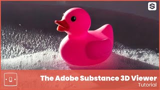 An Introduction to Adobes Substance 3D Viewer amp Photoshop  The Beta Release [upl. by Ainigriv]