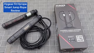 Hygear Hyrope Smart Jump Rope Review [upl. by Ahsikad]