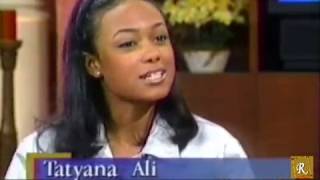 Fresh Prince of BelAir Star Tatyana Ali 1998 Interview amp Performance [upl. by Barny508]