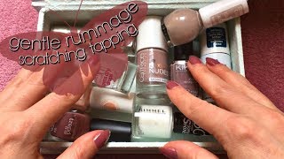 ASMR Nail Polish Rummage no talking [upl. by Allehc422]