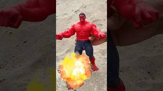 Level 1 Skibidi Toilet vs Level 9999 Red Hulk  Marvel Toys [upl. by Tami353]