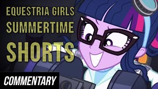 Blind Commentary My Little Pony Equestria Girls Summertime Shorts 16 [upl. by Lerret]