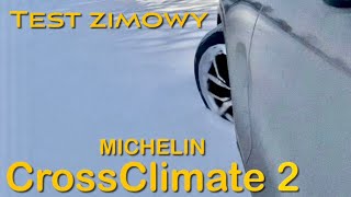 Michelin CrossClimate 2 Test Zimowy  Winter Snow Test  Volvo V60 [upl. by Rowan417]