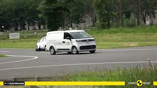 Maxus eDELIVER 5 2024  Euro NCAP Crashtest Sicherheitsfunktionen Bremsen usw [upl. by Arvell]