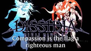 Dissidia Final Fantasy OST  Chaos Theme Lyrics [upl. by Asiaj]