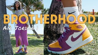 THESE JORDAN 1sDESERVE MORE RESPECT Jordan 1 Brotherhood Review and How to Style [upl. by Ulises647]