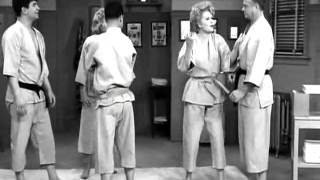 The Lucy Show Lucy and Viv Learn Karate 1963 [upl. by Jobina]