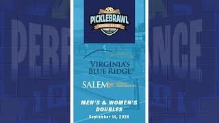 PickleBrawl in the Blue Ridge  Mens amp Womens Doubles  September 14 2024 [upl. by Kirschner]