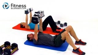 Upper Body Tabata Workout  Intense 60 Minute Back Shoulders and Arms Workout [upl. by Huoh525]