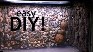 DIY aquarium background [upl. by Theodoric]