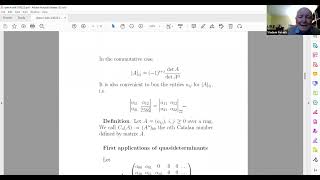 Noncommutative generalizedcatalan numbers and their generating functions [upl. by Ainig]