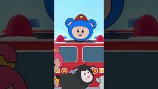 Fire Engine Fire Engine  Mother Goose Club Cartoons NurseryRhymes [upl. by Haimirej989]