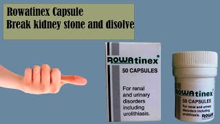 Rowatinex Capsules use for [upl. by Ataynek320]