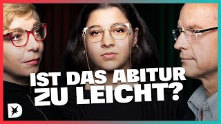 Ist das Abitur zu leicht Schülerin vs Lehrer  DISKUTHEK [upl. by Juieta]