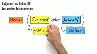 Subjonctif oder Indicatif  Französisch  Grammatik [upl. by Ahtiuqal]