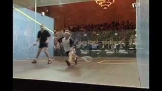 Squash match  Nicol vs White ToC Tournament of Champions 2004 [upl. by Haeckel]