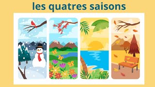 les Quatres Saisons létéle printempslautomne et lhiver nunubeeapprendrepourlesen3856 [upl. by Aerbas]