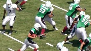 AmericanFootball 専修大 vs 近畿大 2Q 関東学生ｱﾒﾘｶﾝﾌｯﾄﾎﾞｰﾙ 富士通ｽﾀｼﾞｱﾑ 2015426 [upl. by Littell747]