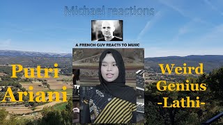 First Reaction Putri Ariani Weird Genius  Lathi  huge work [upl. by Ettecul]