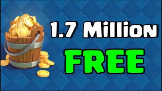 How to get 17 million gold for FREE in Clash Royale [upl. by Yeleak]