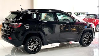 Jeep Compass Modified With Beautiful Alloy Wheels [upl. by Beisel]