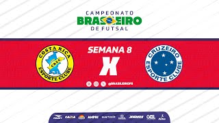 Campeonato Brasileiro  Costa Rica Juventude x Cruzeiro  Semana 8  Ao vivo [upl. by Bathilda803]