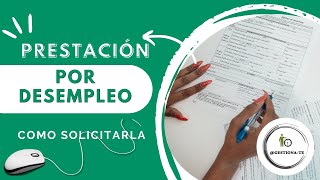 Prestación contributiva por desempleo Solicitar por internet [upl. by Mada425]