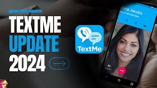 TextMe App Update 2024  Text Me App Free Number [upl. by Enorahs]