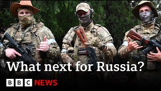 Whats happening in Russia and how could Ukraine war change  BBC News [upl. by Merete695]