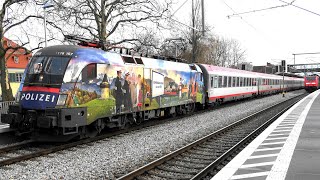 LindauReutin Bahnverkehr mit Werbeloks am IC118 amp BR146 RE➡️Stuttgart GoAhead BR612 SBB EC RJ [upl. by Ajax]