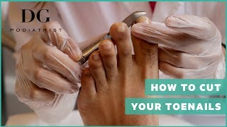 How to cut your toenails All shapes [upl. by Cleveland]