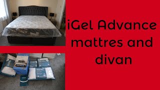 iGel Advance 2500 plush top mattress and divan [upl. by Eirrem]