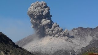 Explosive Vulcanian Eruption and Small Pyroclastic Flow Sakurajima Volcano Japan [upl. by Dani]