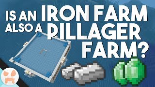 Is an Iron Farm ALSO a Pillager Farm [upl. by Correna]