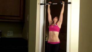 How To Do Your First Pullup For Girls [upl. by Wilinski]