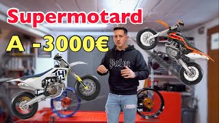 SUPERMOTARD A MOINS DE 3000 euros Routière￼￼ [upl. by Natsyrt402]